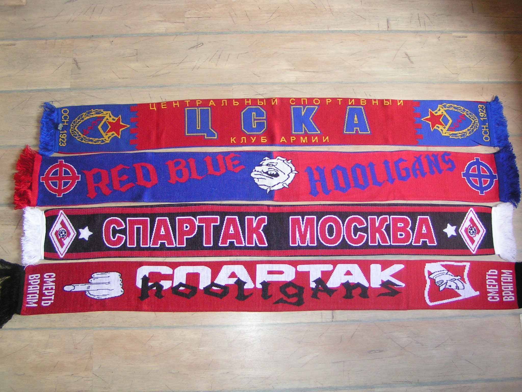 CSKA Mosc., CSKA hooligans, Spartak Mosc., Spartak hooligans